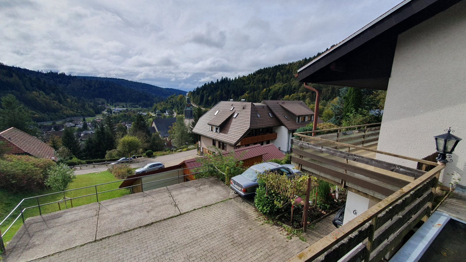 Balkon/Dachterrasse vom EG